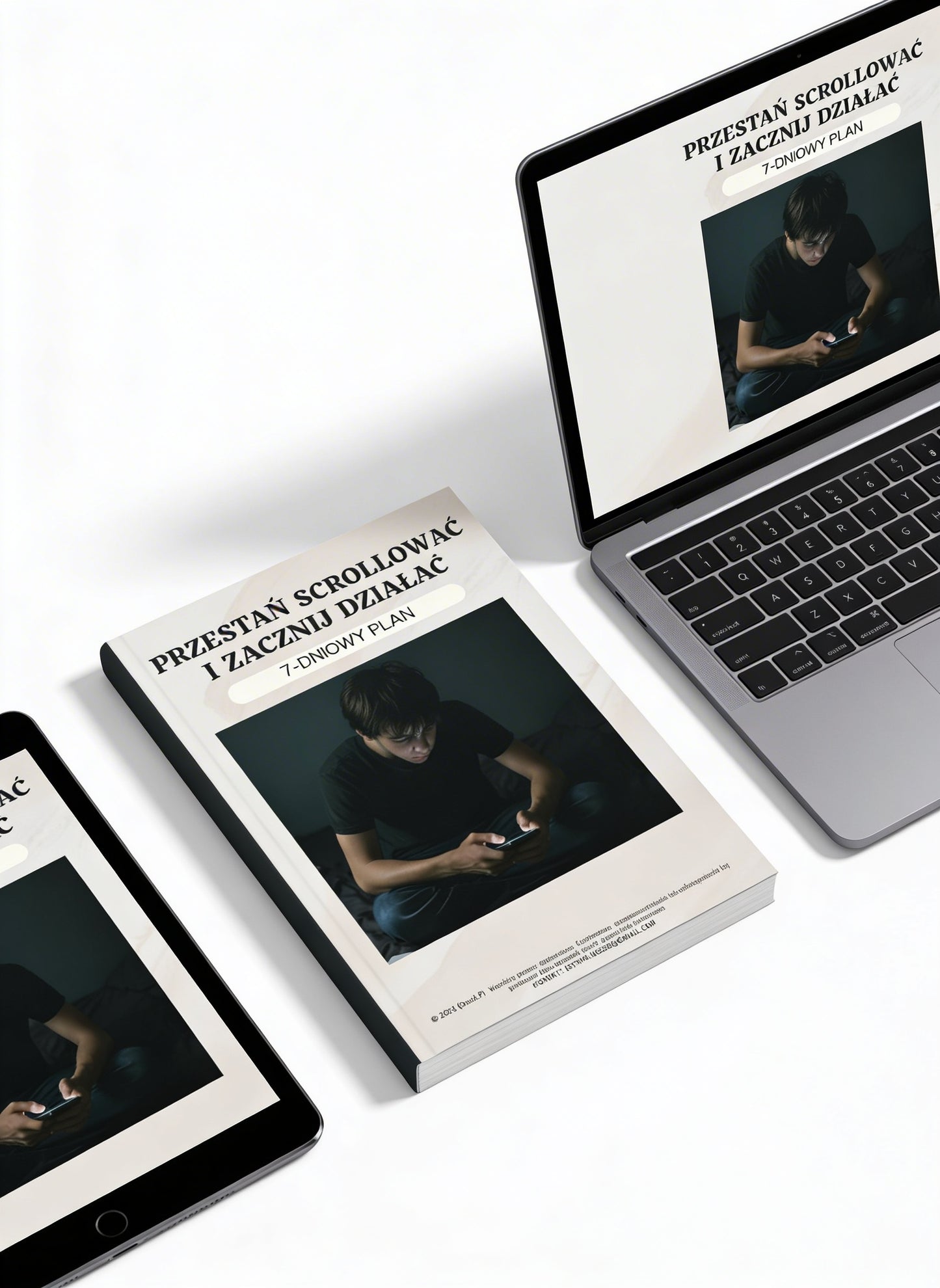 E-book ,,Przestań scrollować i zacznij działać'' 7‑dniowy plan